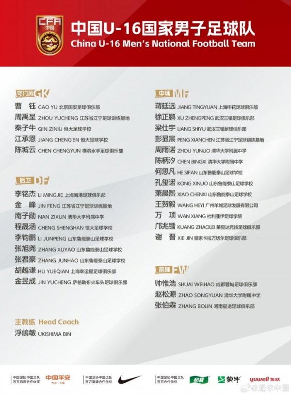 媒体人:U17亚预名单是最强阵形 ,球员的个人特点比较突出